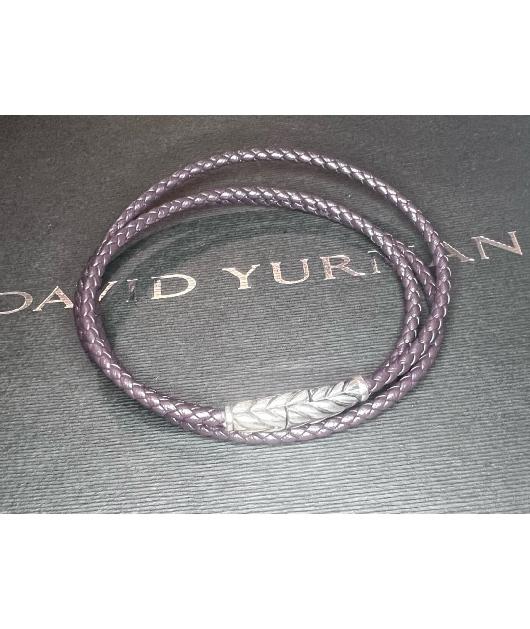 David Yurman Серебрянный серебряный браслет, фото 6