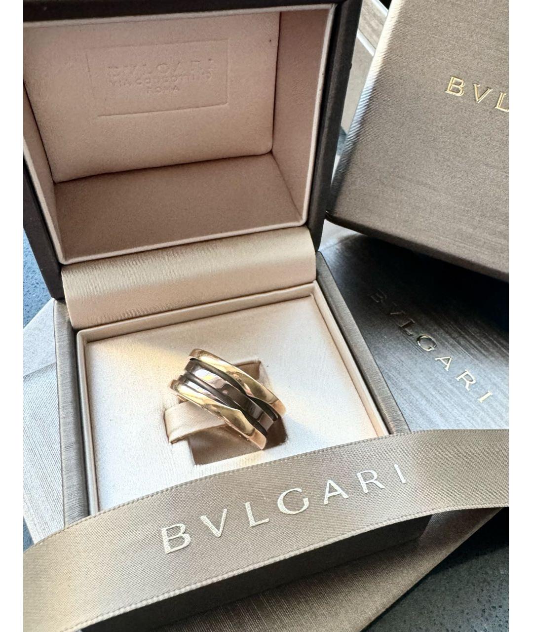 BVLGARI Золотое кольцо из розового золота, фото 4