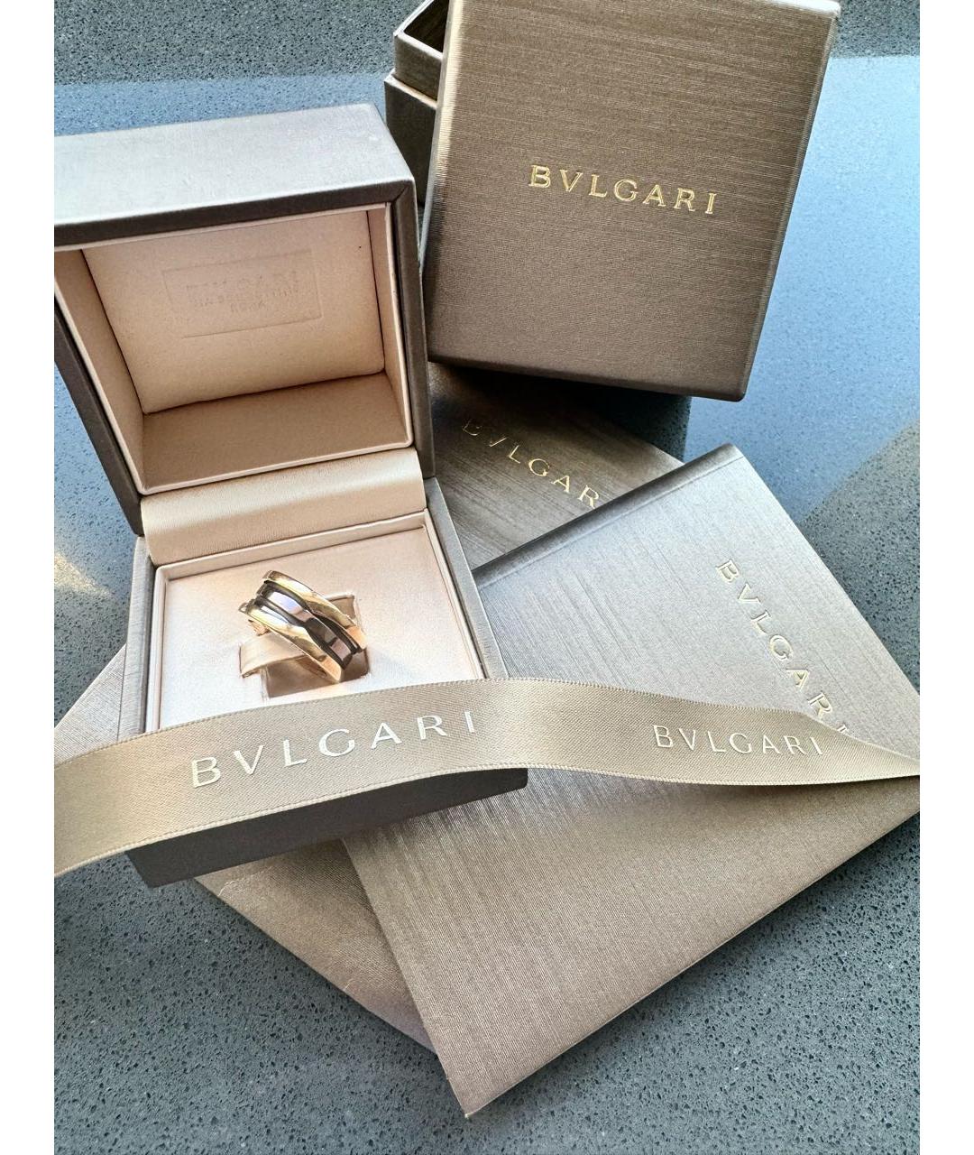 BVLGARI Золотое кольцо из розового золота, фото 8