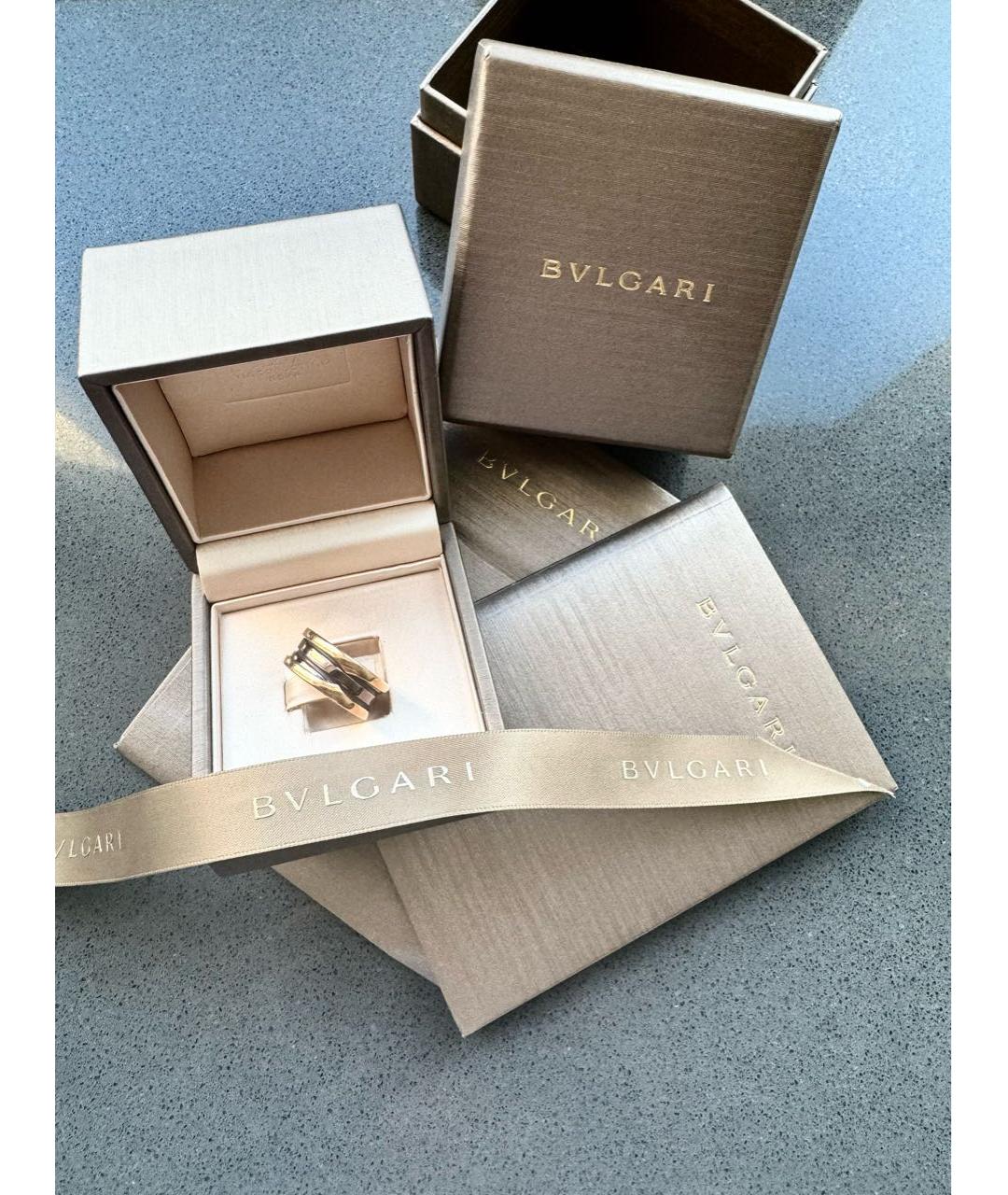 BVLGARI Золотое кольцо из розового золота, фото 2