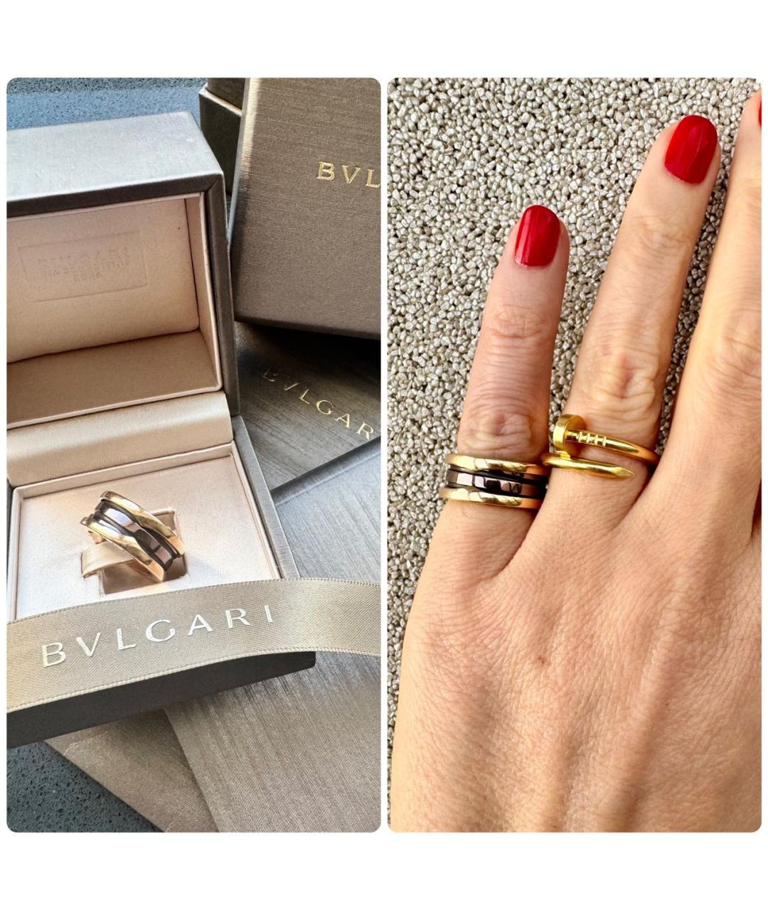 BVLGARI Золотое кольцо из розового золота, фото 3