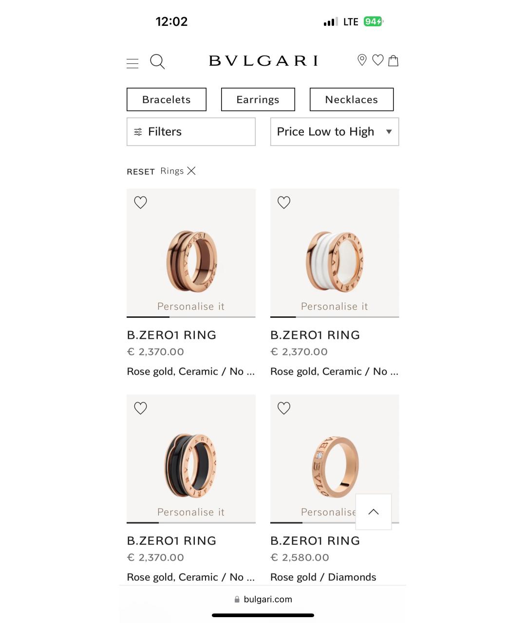 BVLGARI Золотое кольцо из розового золота, фото 5