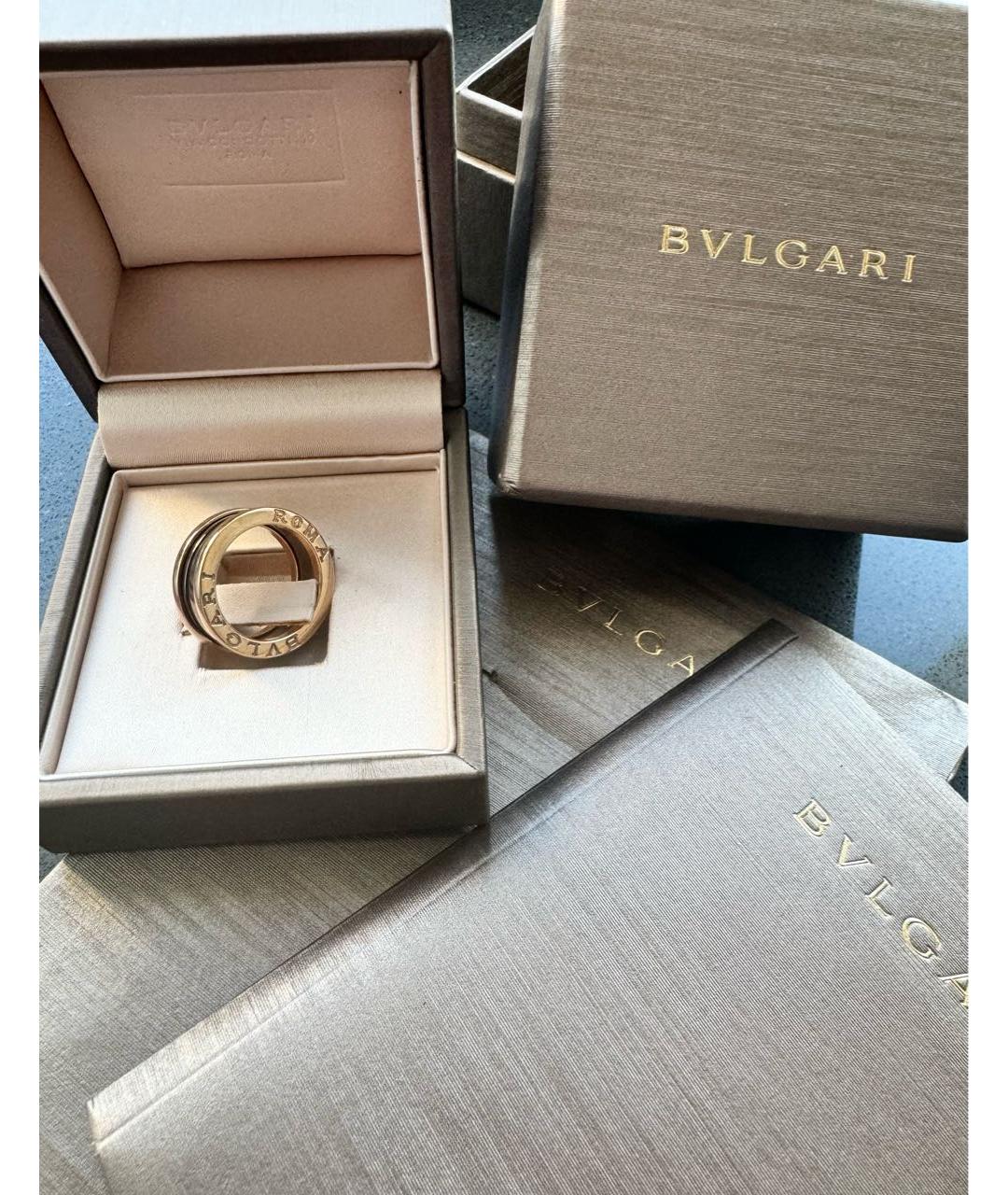 BVLGARI Золотое кольцо из розового золота, фото 7