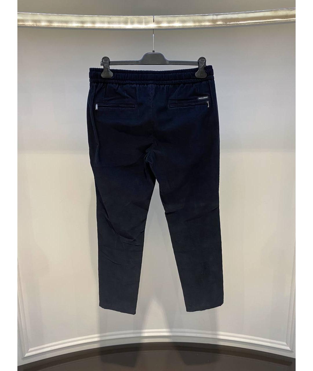 DOLCE&GABBANA Черные повседневные брюки, фото 2