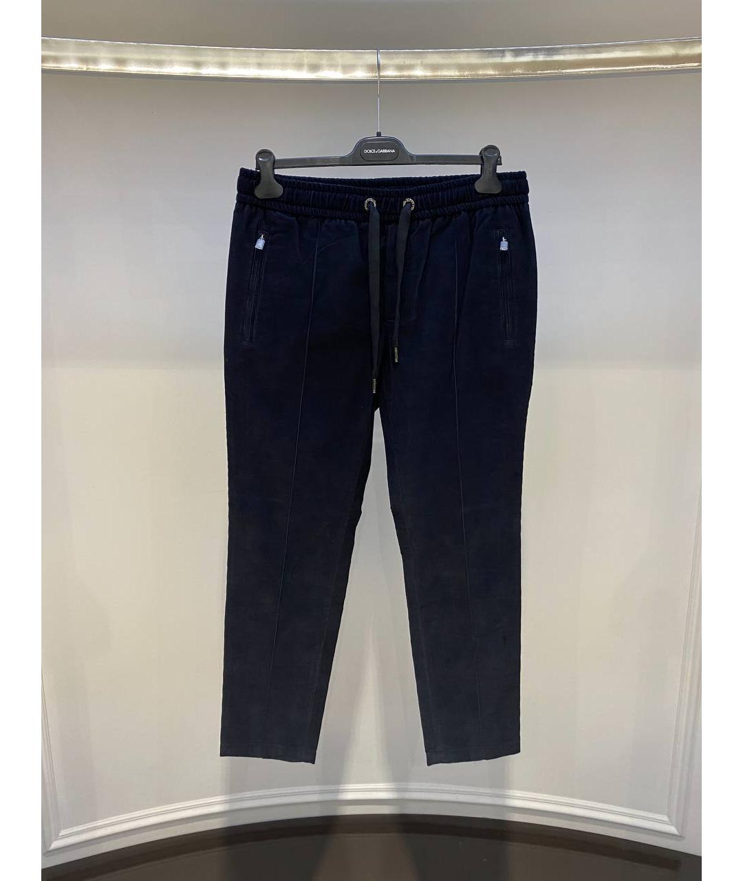 DOLCE&GABBANA Черные повседневные брюки, фото 3