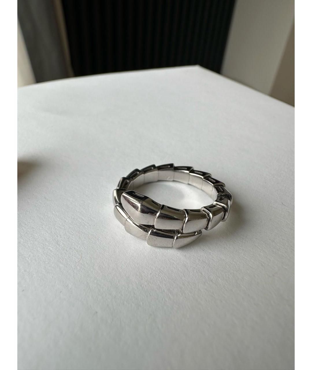 BVLGARI Серебряное кольцо из белого золота, фото 3