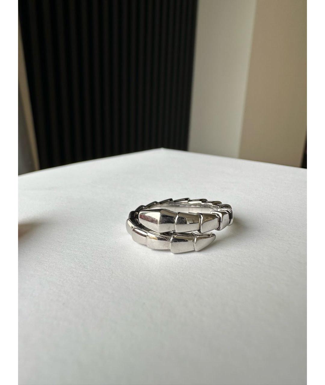 BVLGARI Серебряное кольцо из белого золота, фото 2