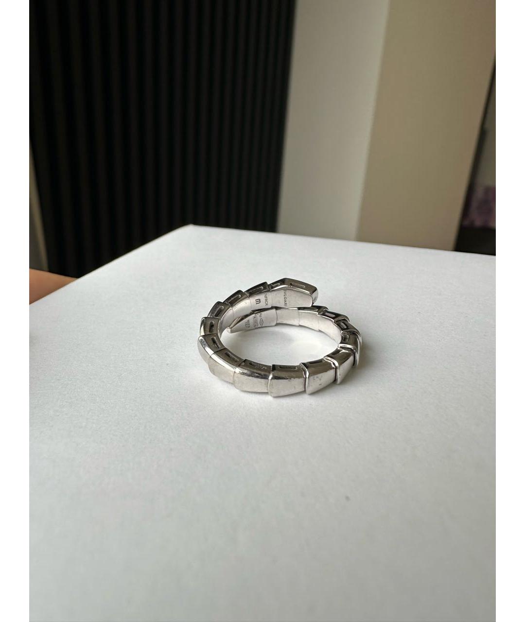 BVLGARI Серебряное кольцо из белого золота, фото 4
