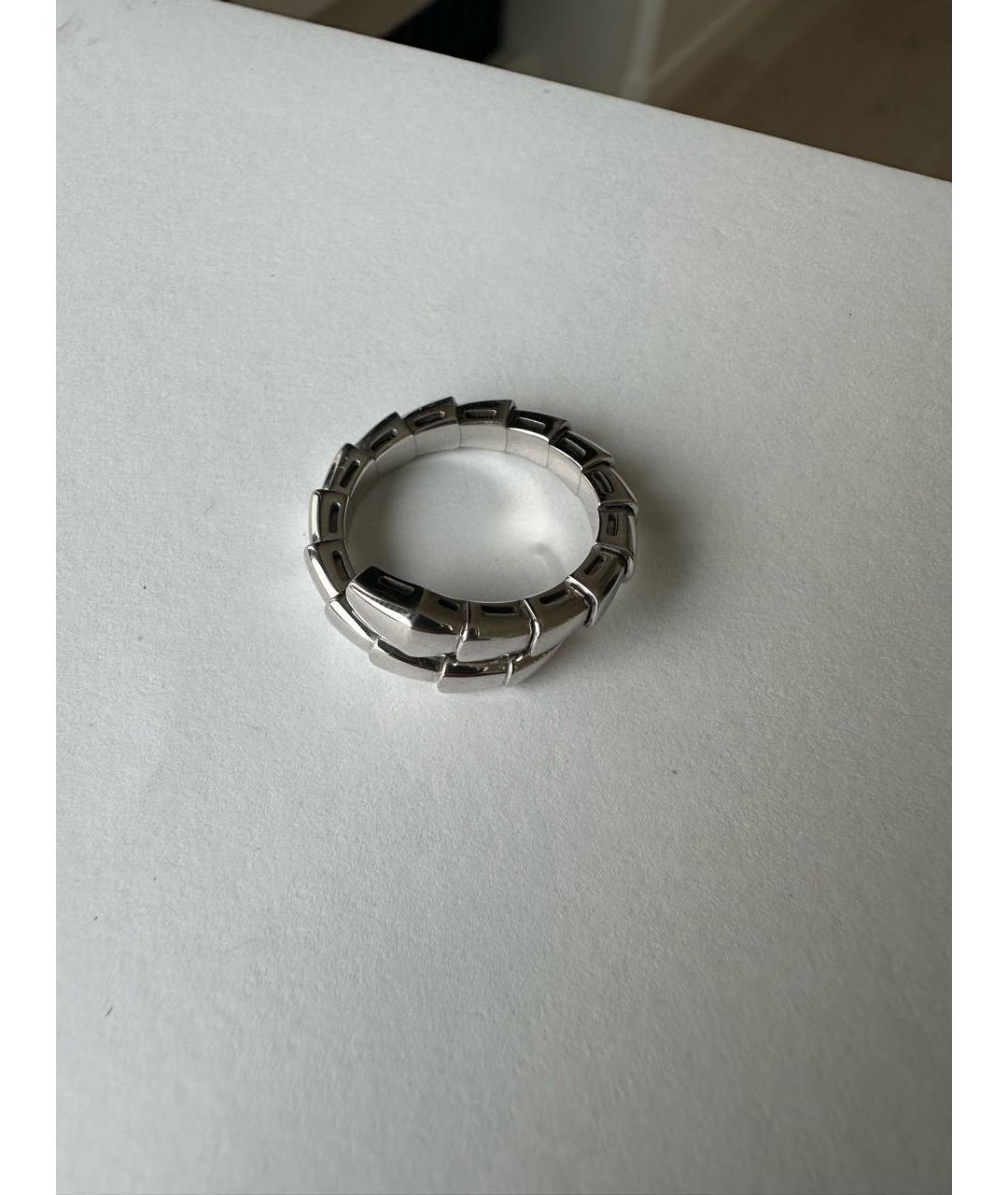 BVLGARI Серебряное кольцо из белого золота, фото 5