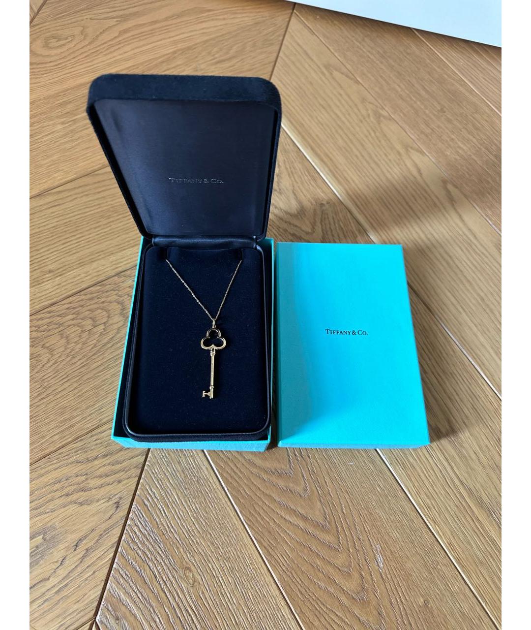 TIFFANY&CO Золотая подвеска из желтого золота, фото 5