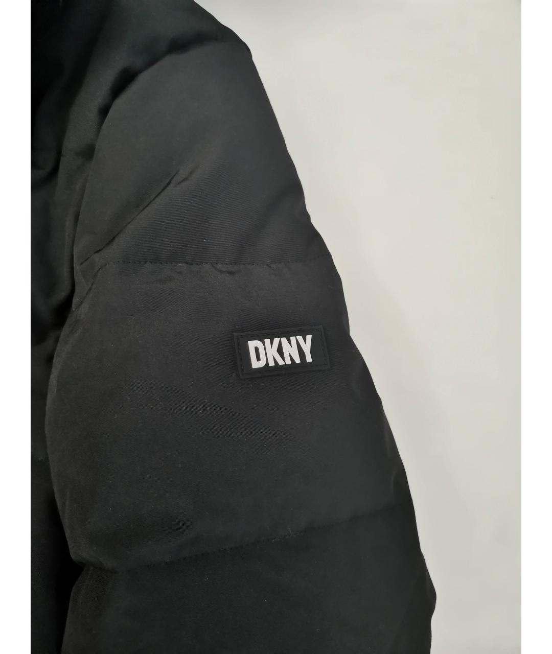 DKNY Черный пуховик, фото 6