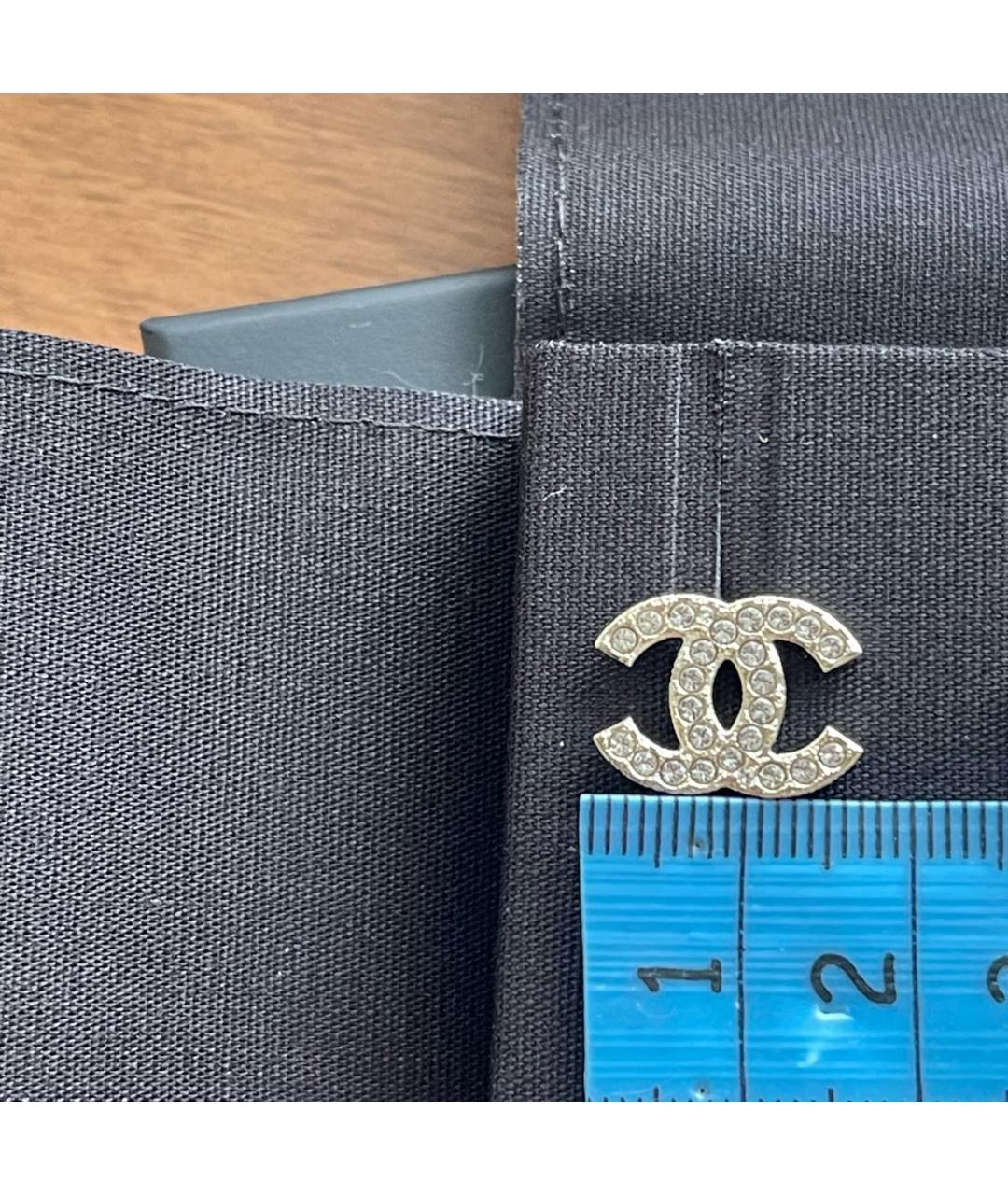 CHANEL Серебряные серьги, фото 3