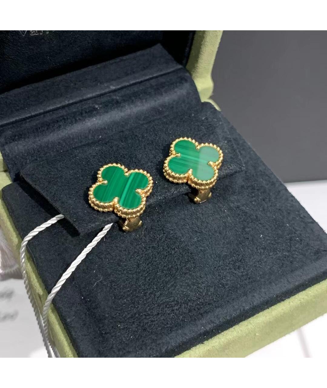 VAN CLEEF & ARPELS Золотые серьги из желтого золота, фото 3
