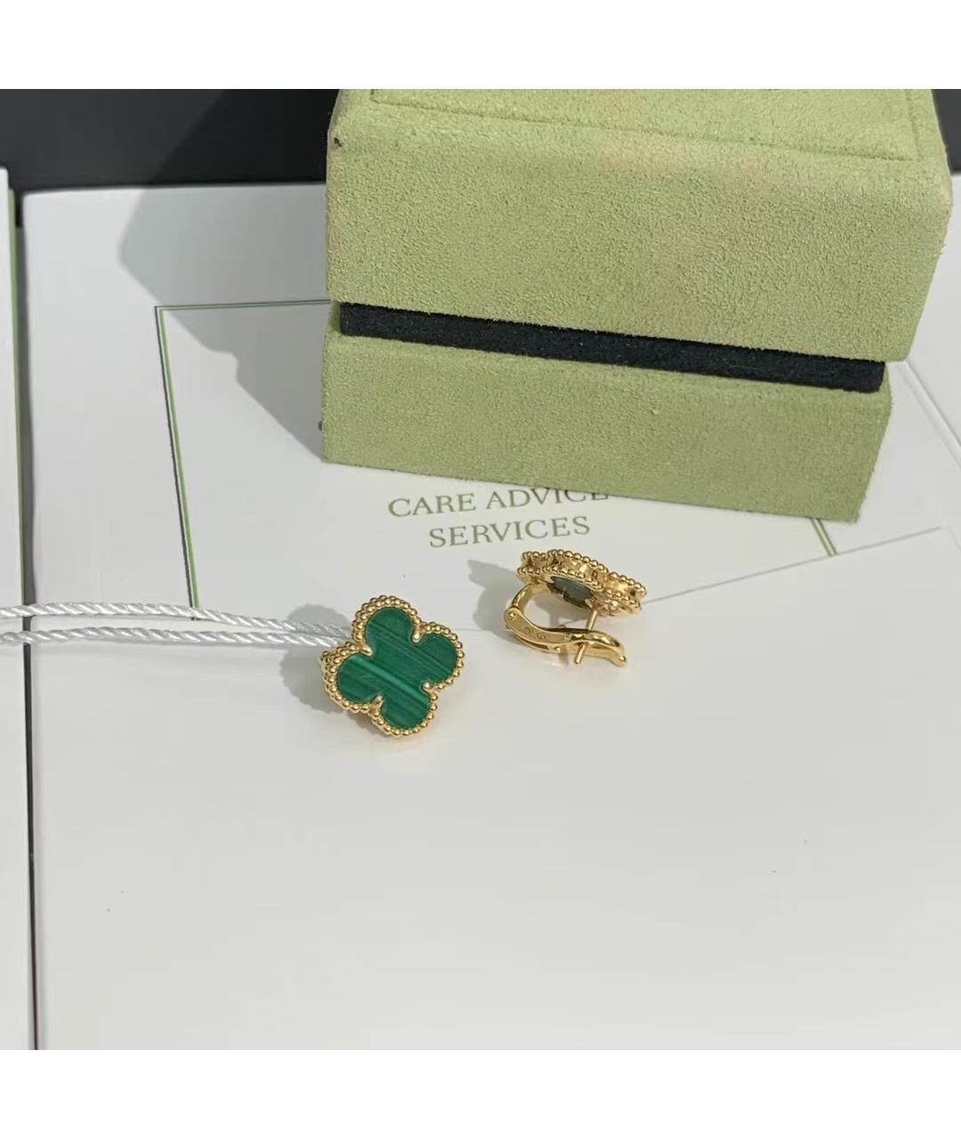 VAN CLEEF & ARPELS Золотые серьги из желтого золота, фото 6