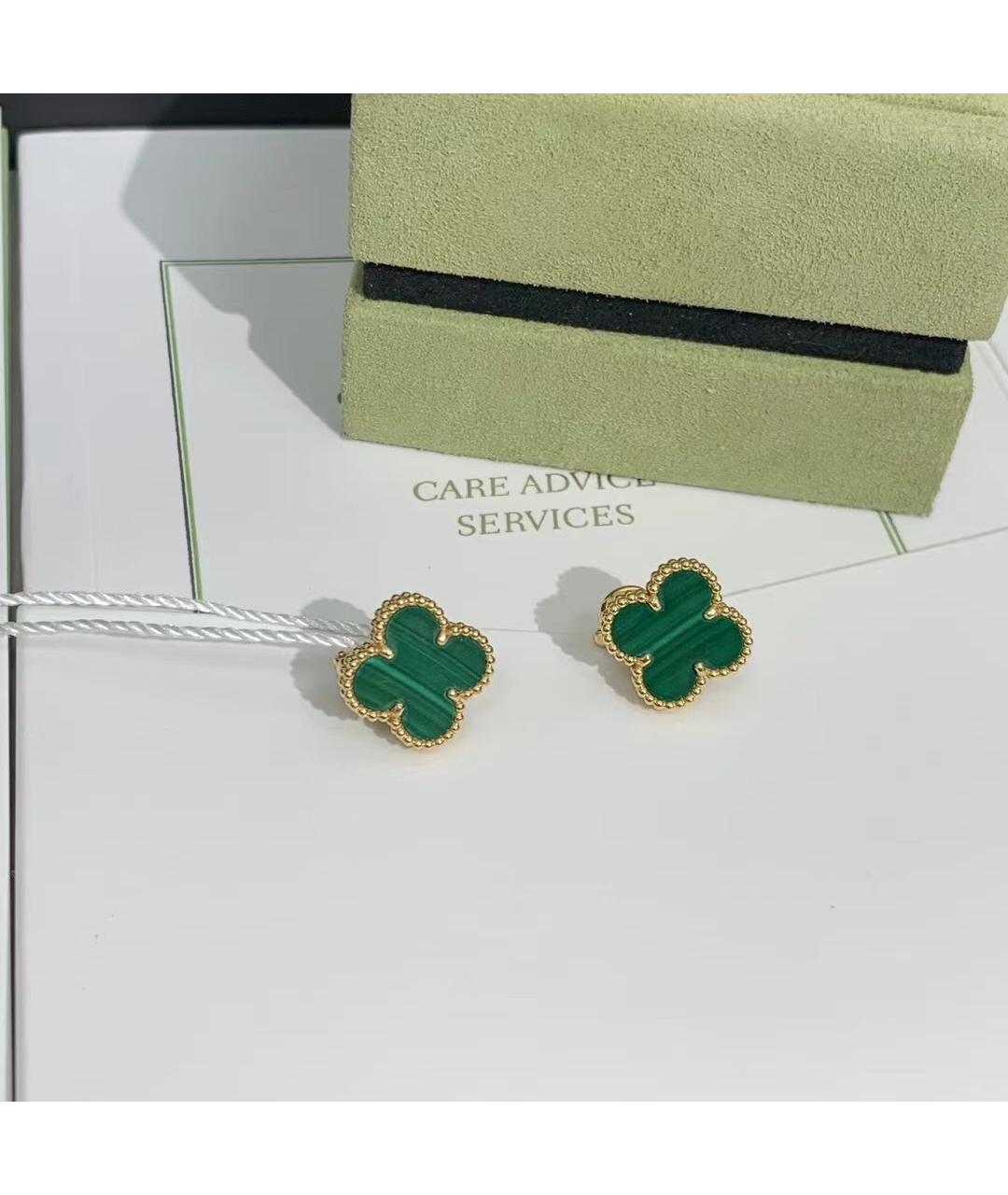 VAN CLEEF & ARPELS Золотые серьги из желтого золота, фото 5