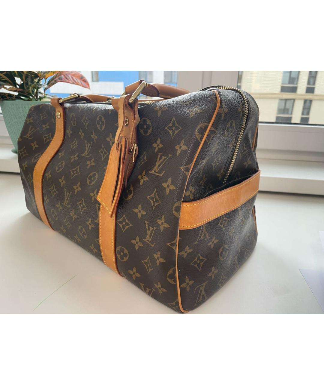 LOUIS VUITTON Коричневая дорожная/спортивная сумка, фото 2