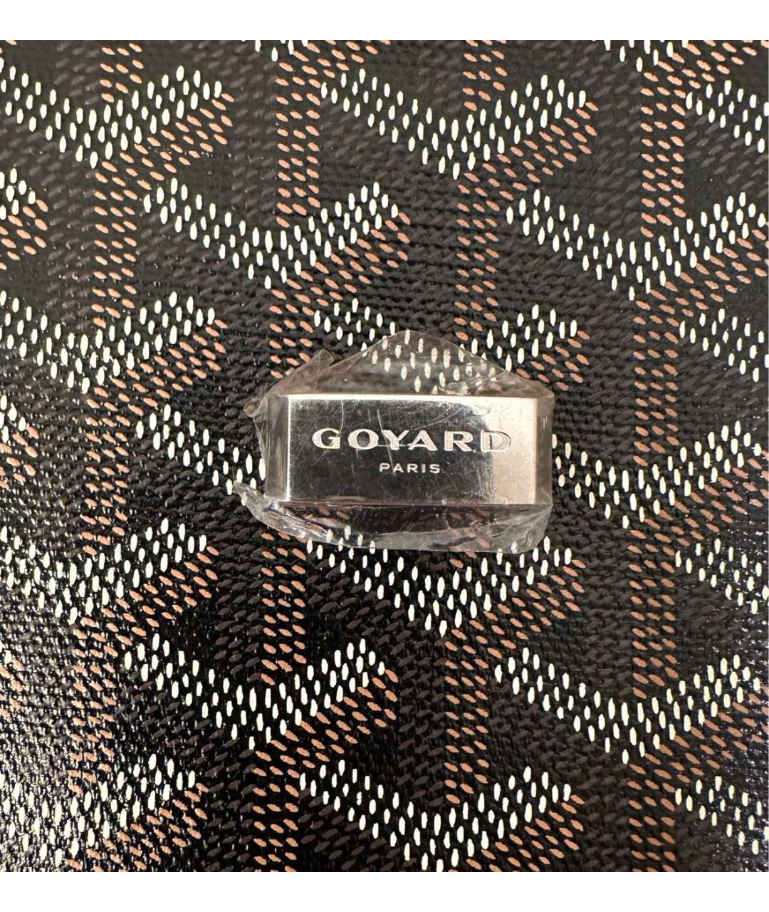 GOYARD Коричневая кожаная сумка на плечо, фото 6