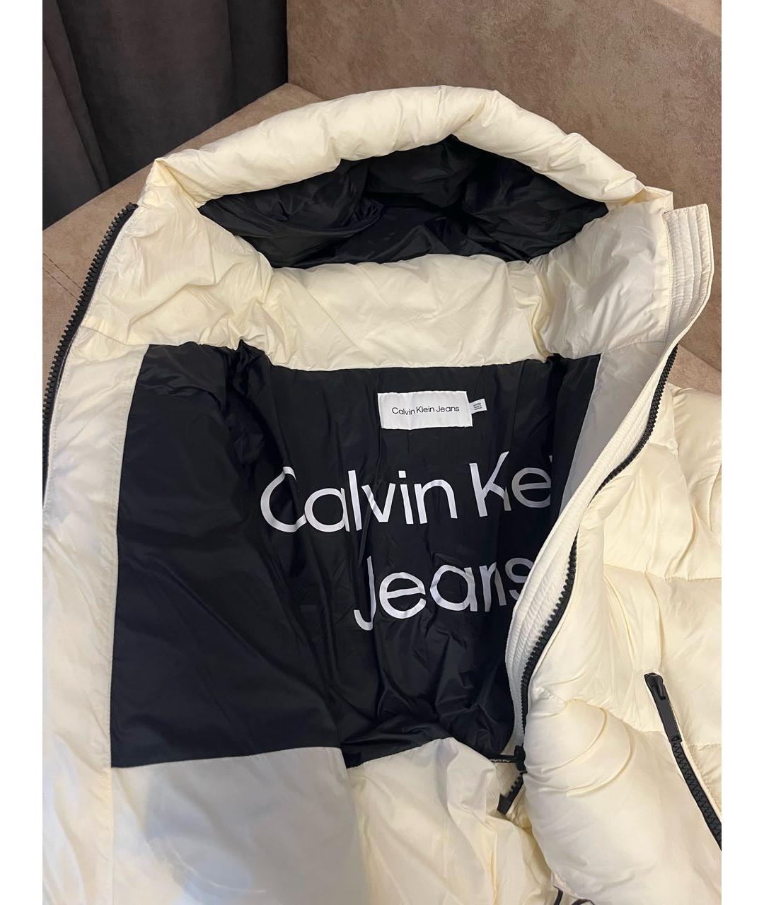 CALVIN KLEIN Бежевая куртка, фото 3