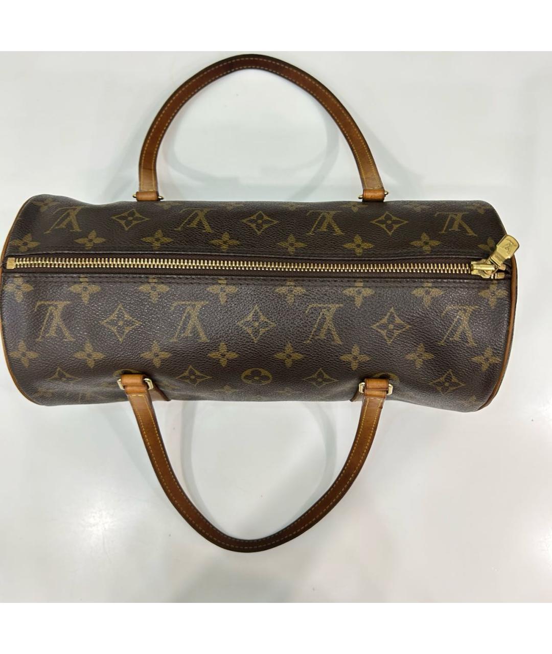 LOUIS VUITTON Коричневая сумка через плечо, фото 5