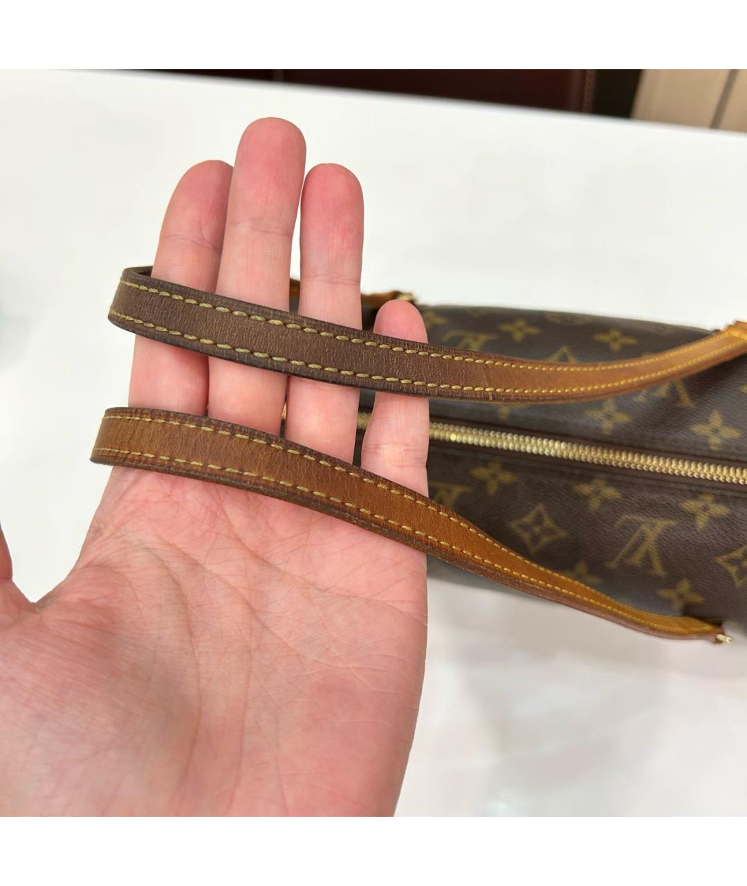 LOUIS VUITTON Коричневая сумка через плечо, фото 6