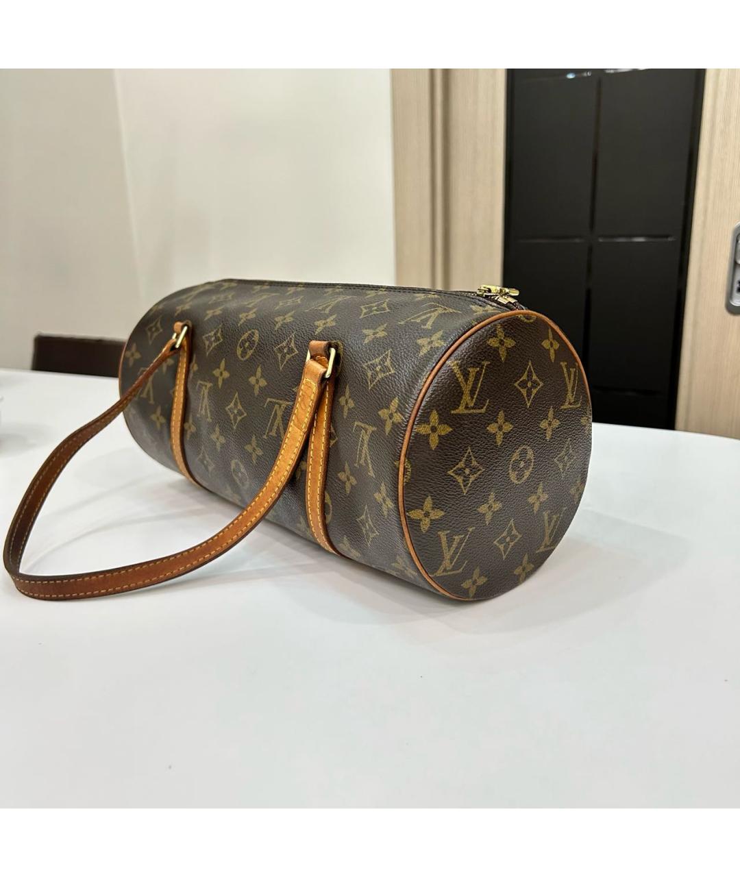 LOUIS VUITTON Коричневая сумка через плечо, фото 2