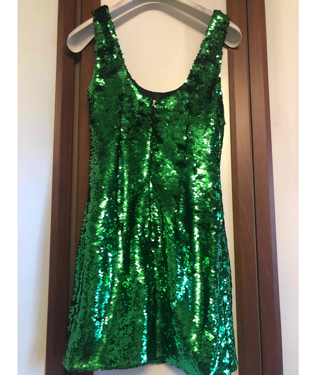 DOLCE&GABBANA Зеленые коктейльное платье, фото 2