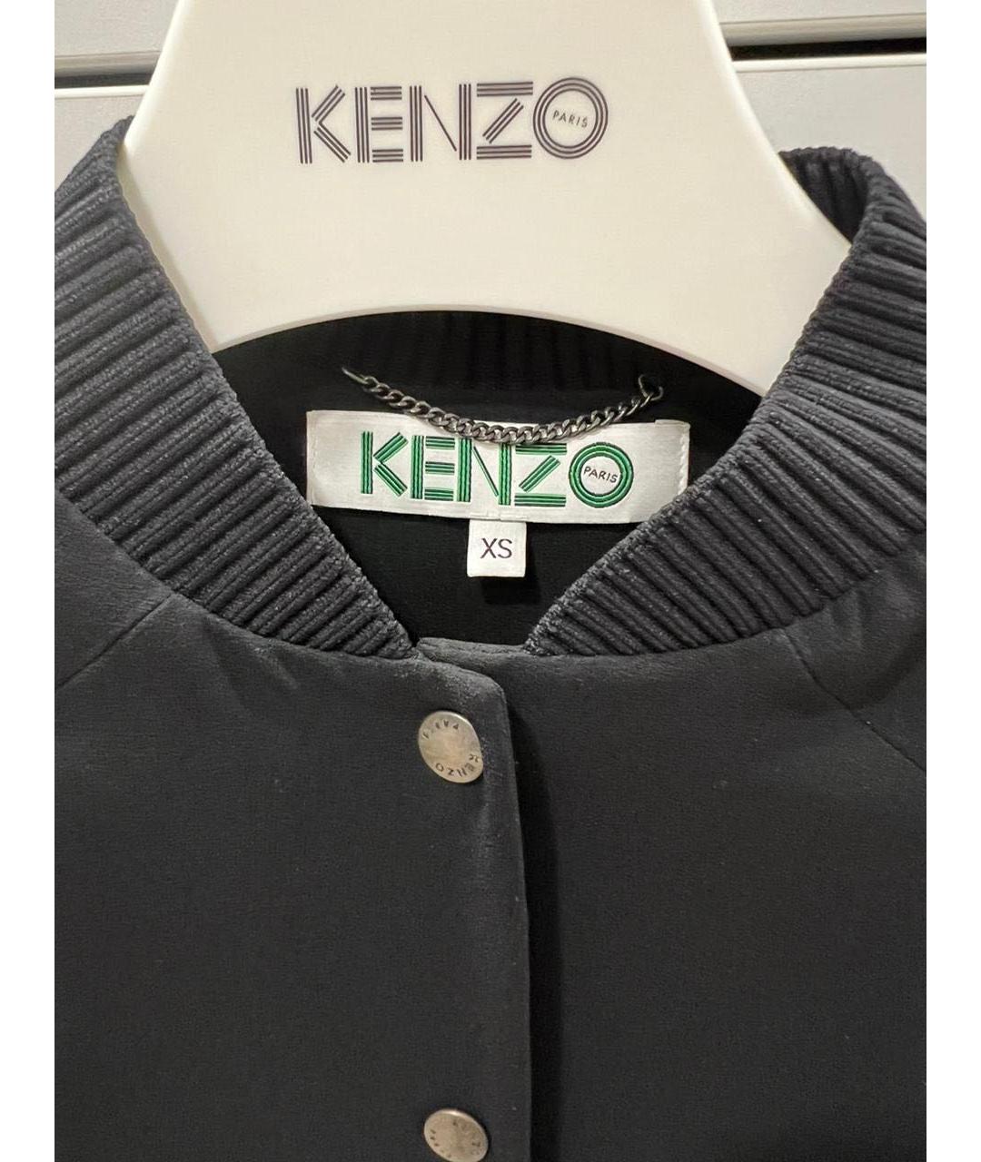 KENZO Черная куртка, фото 4