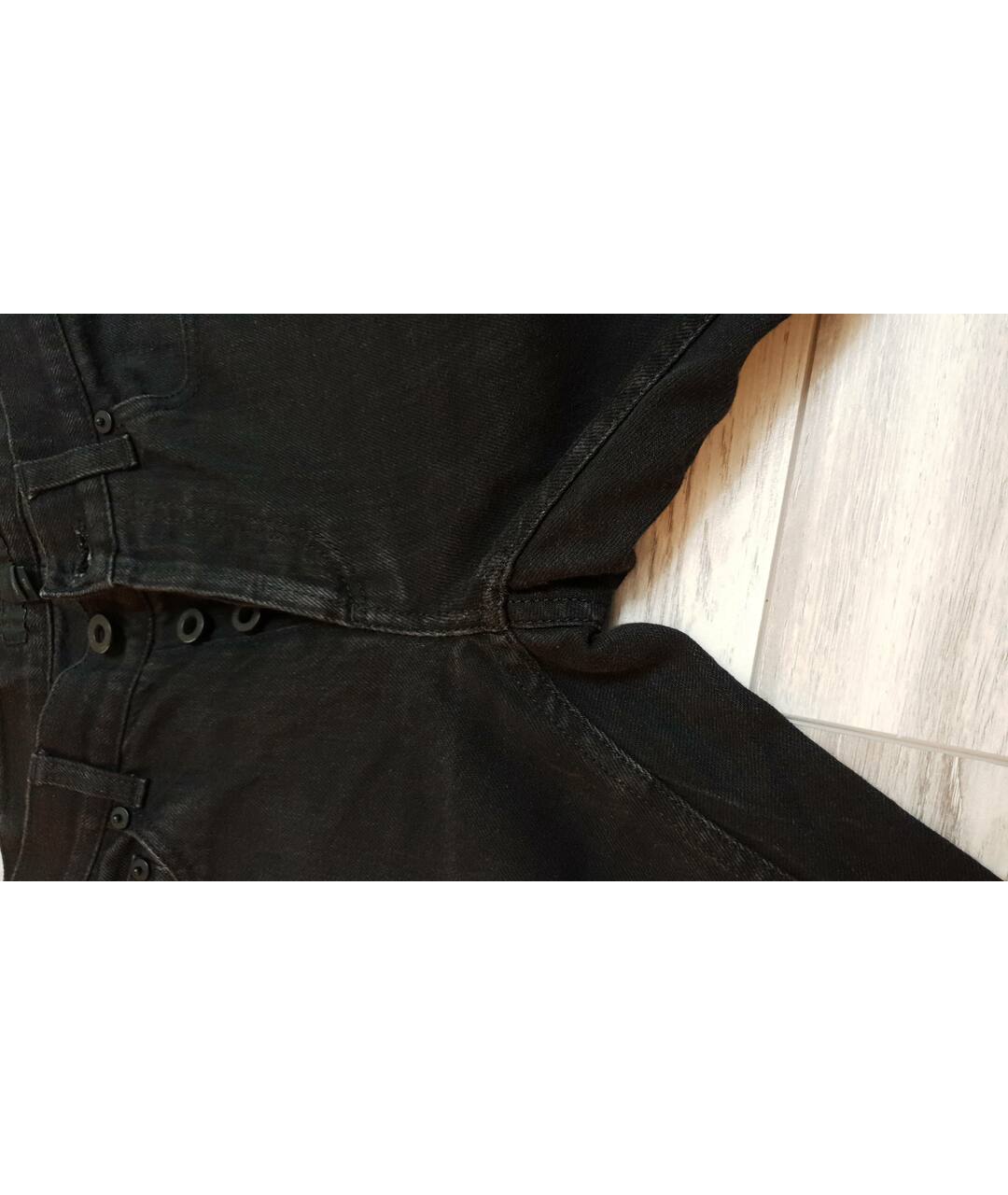 BURBERRY Черные хлопковые джинсы скинни, фото 5