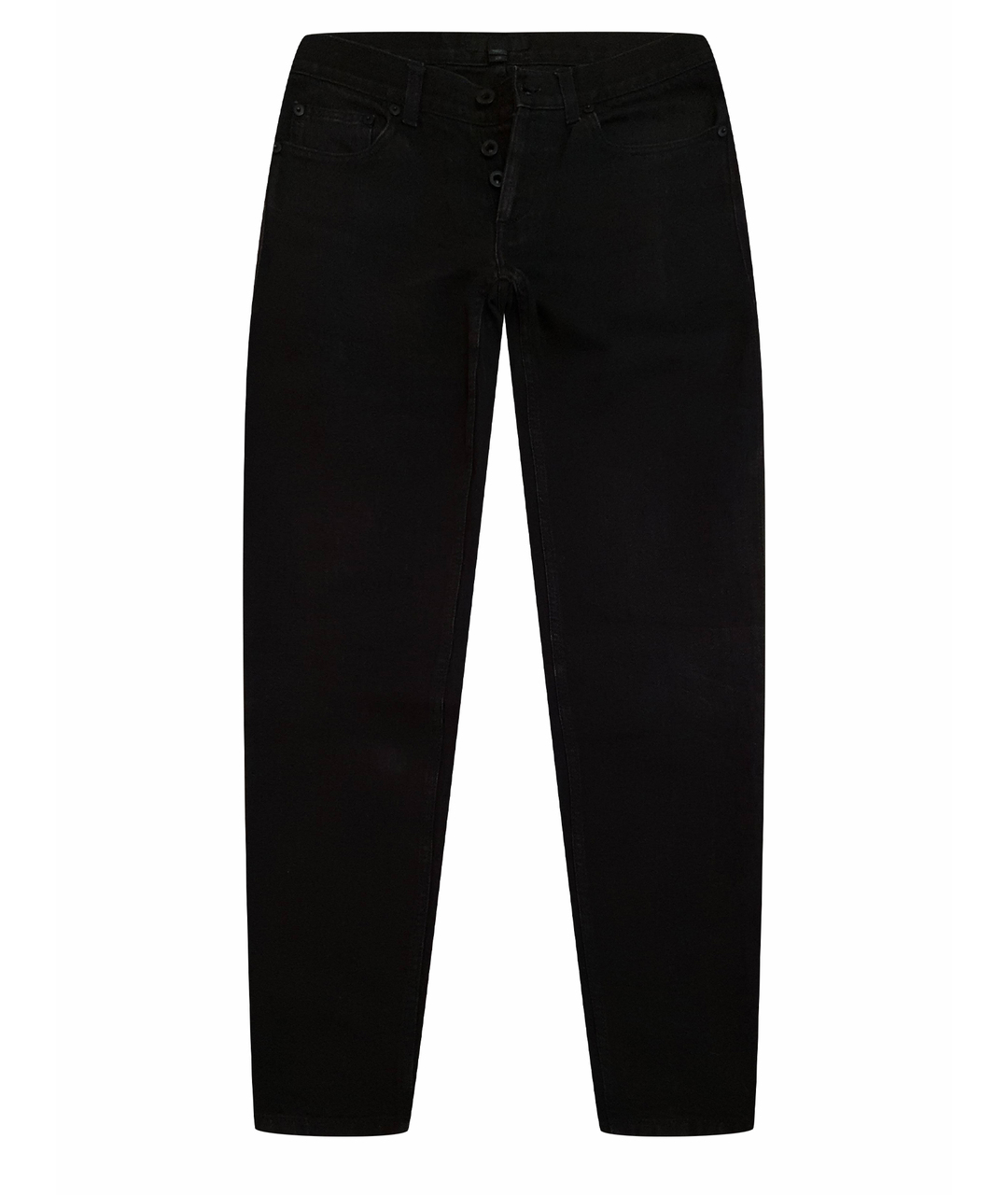 BURBERRY Черные хлопковые джинсы скинни, фото 1
