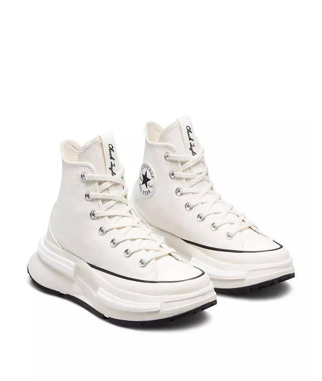 CONVERSE Белые текстильные кеды, фото 8