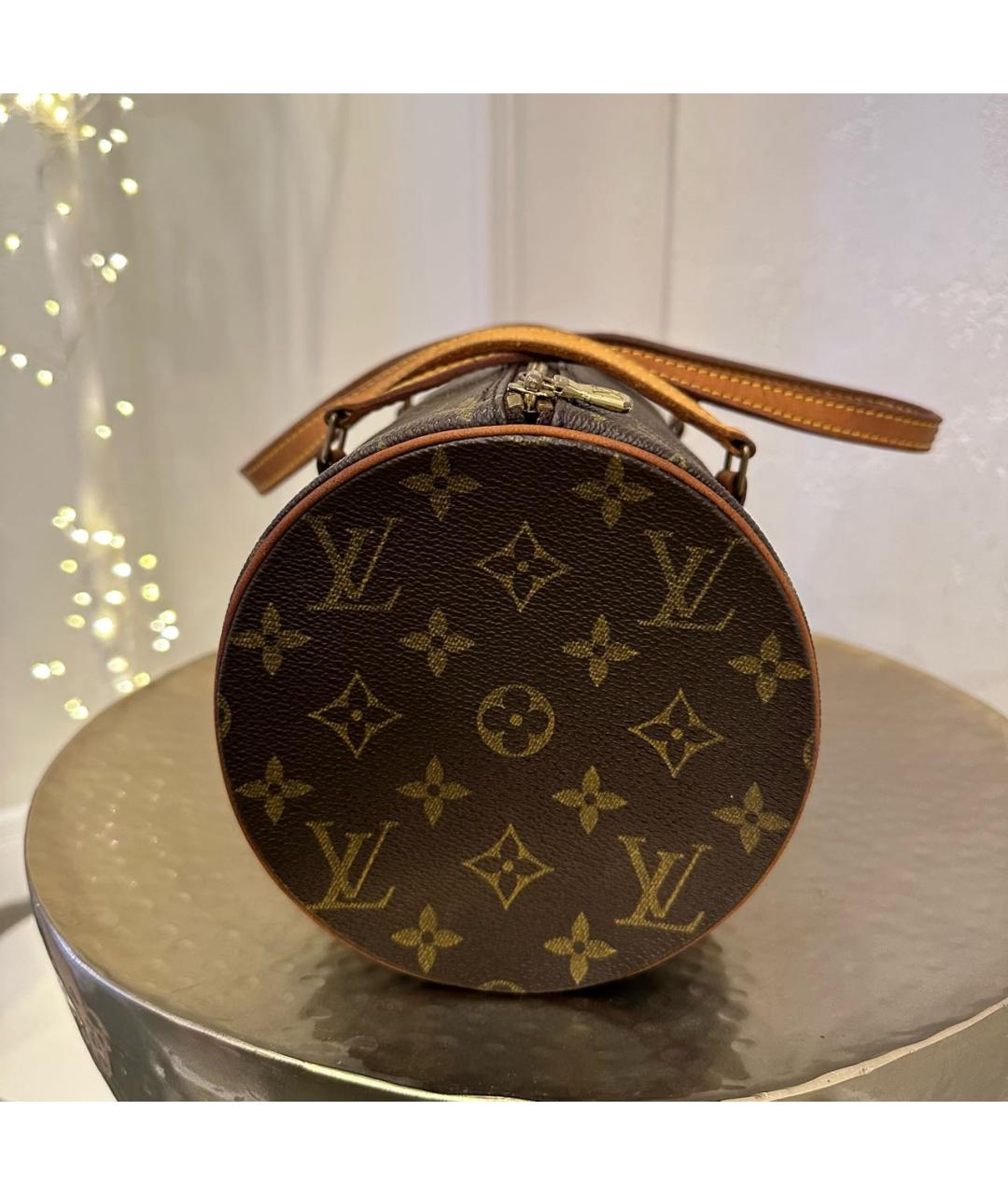 LOUIS VUITTON Коричневая сумка через плечо, фото 3