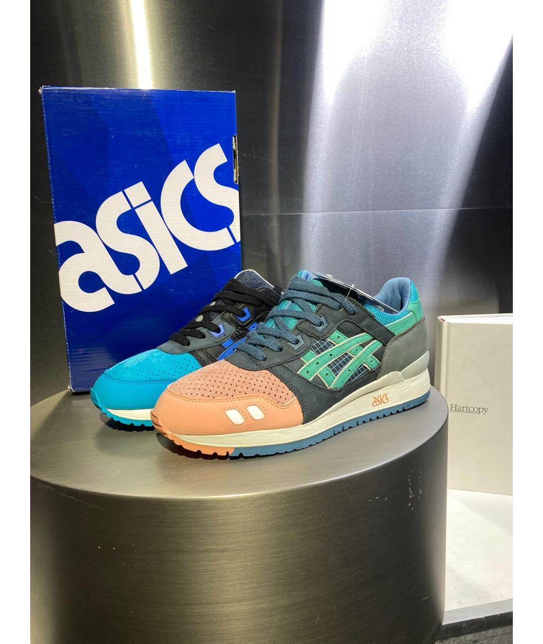 ASICS Мульти текстильные низкие кроссовки / кеды, фото 2