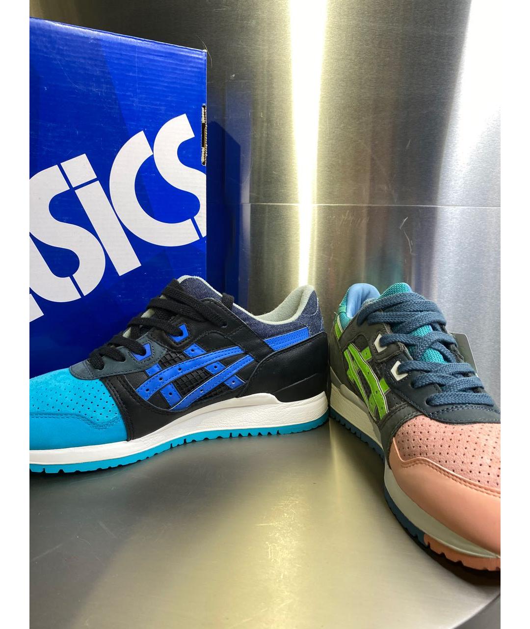 ASICS Мульти текстильные низкие кроссовки / кеды, фото 7