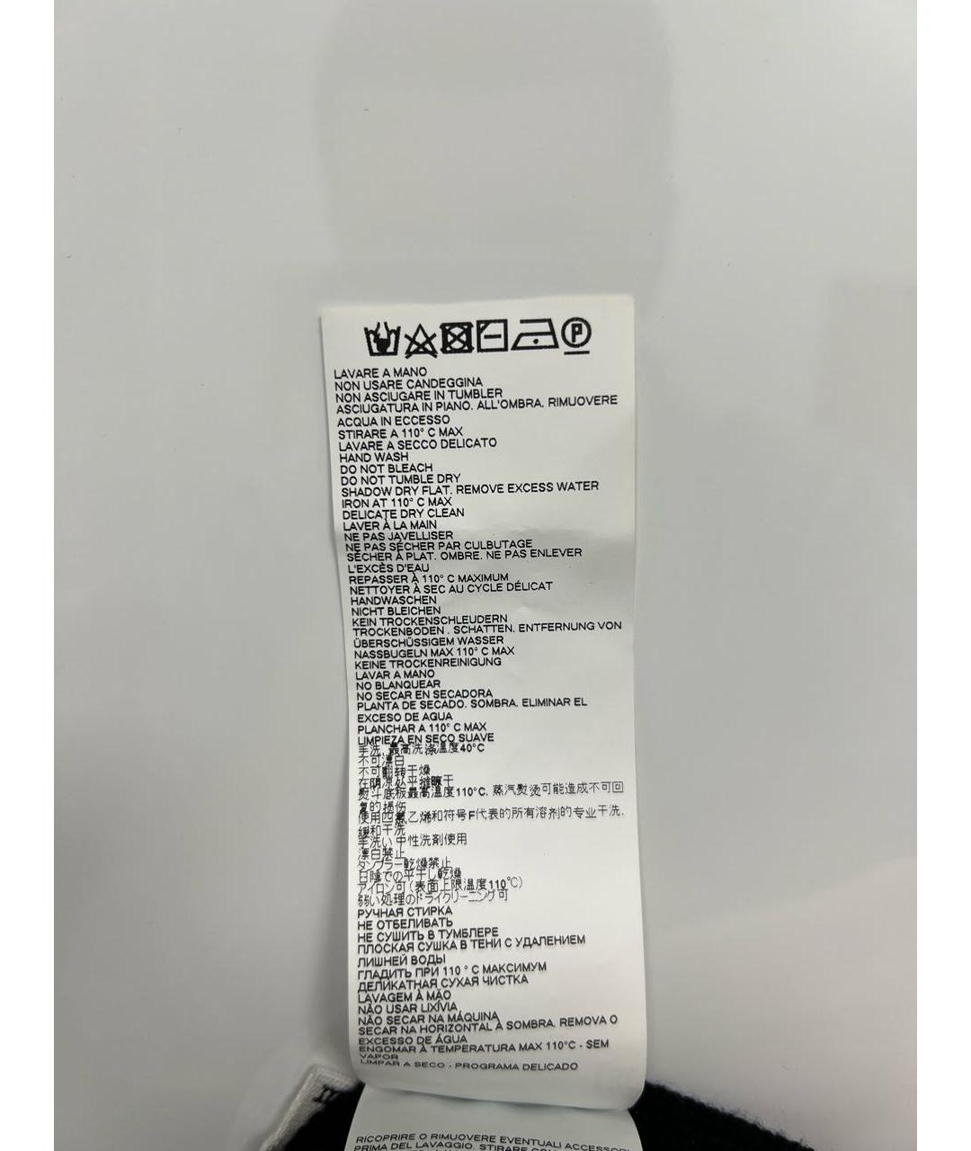 MAISON MARGIELA Черная хлопковая шапка, фото 6