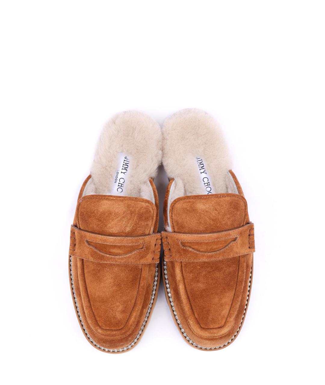 JIMMY CHOO Замшевые сабо, фото 4