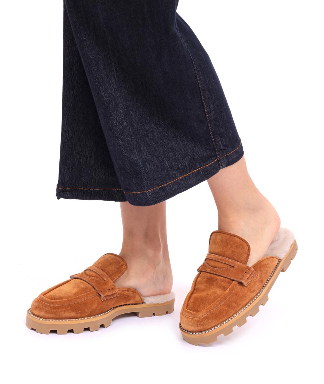 JIMMY CHOO Замшевые сабо, фото 5