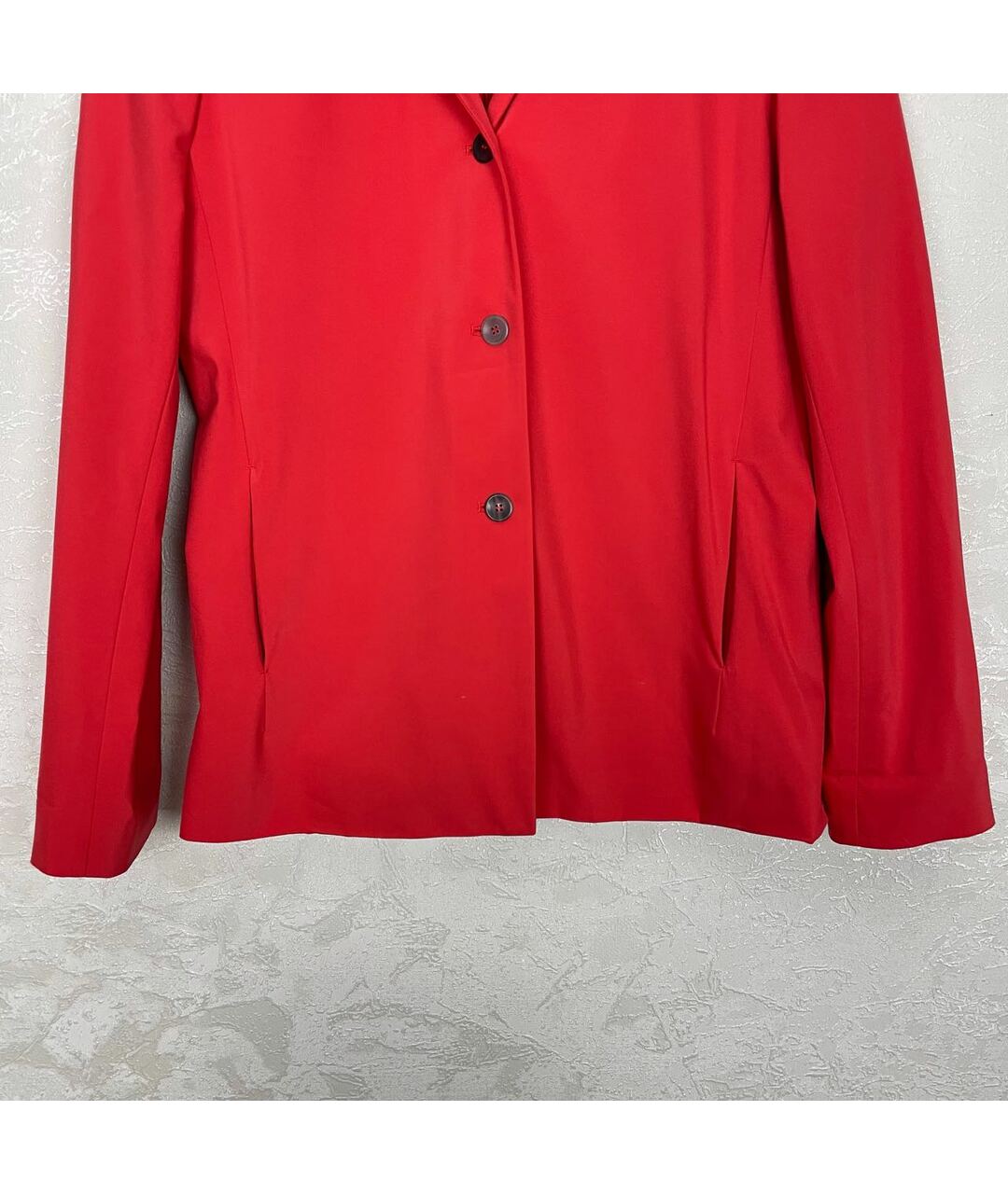 JIL SANDER Красный синтетический жакет/пиджак, фото 3