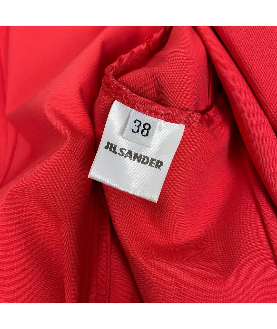 JIL SANDER Красный синтетический жакет/пиджак, фото 7