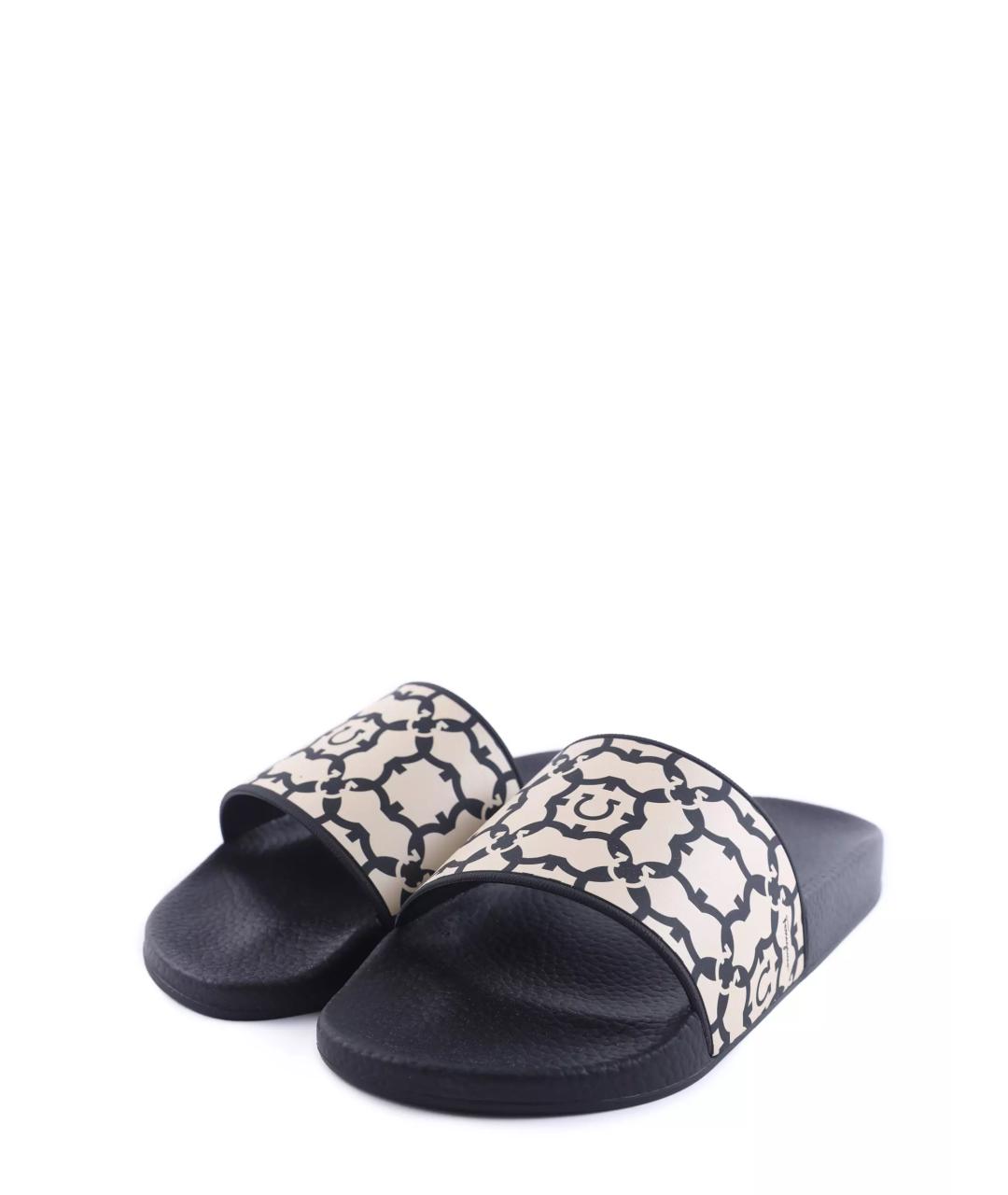 FERRAGAMO Бежевые шлепанцы, фото 2