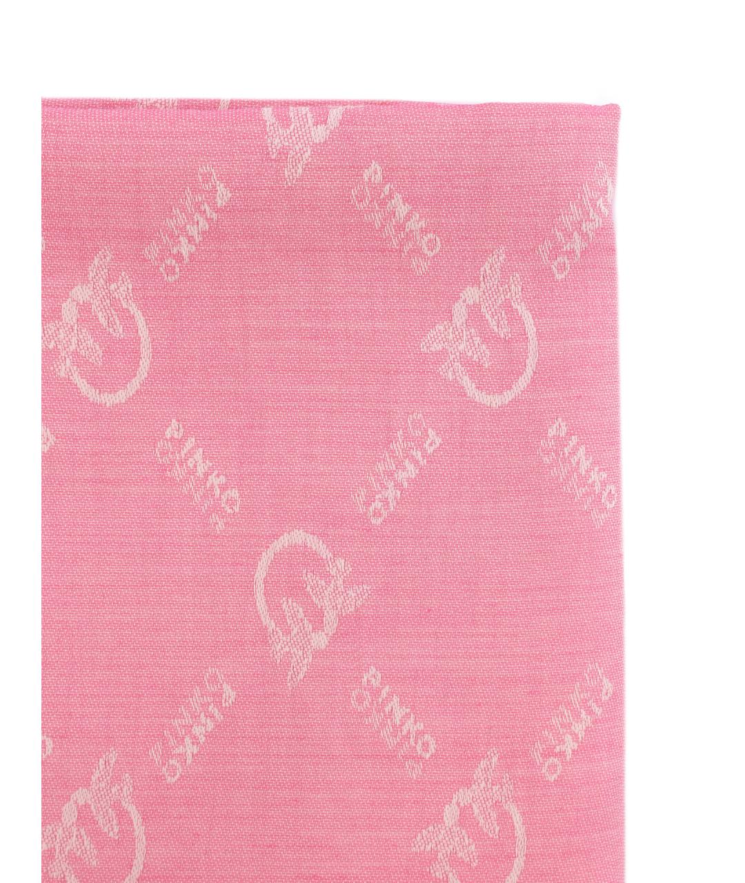 PINKO Розовый шарф, фото 4