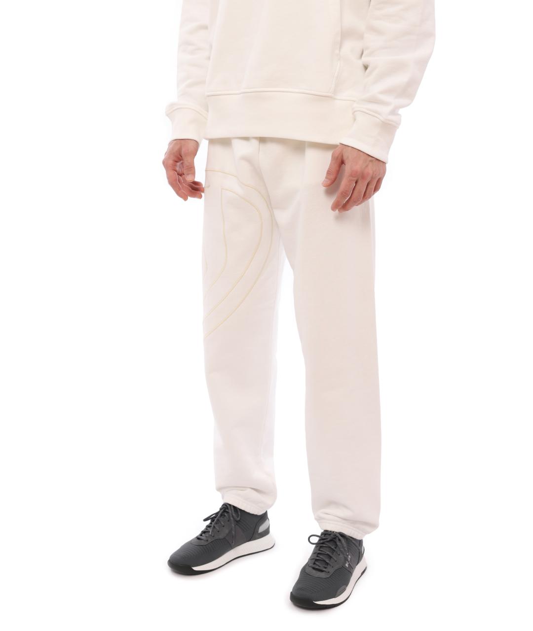 DIESEL Белые хлопковые повседневные брюки, фото 2
