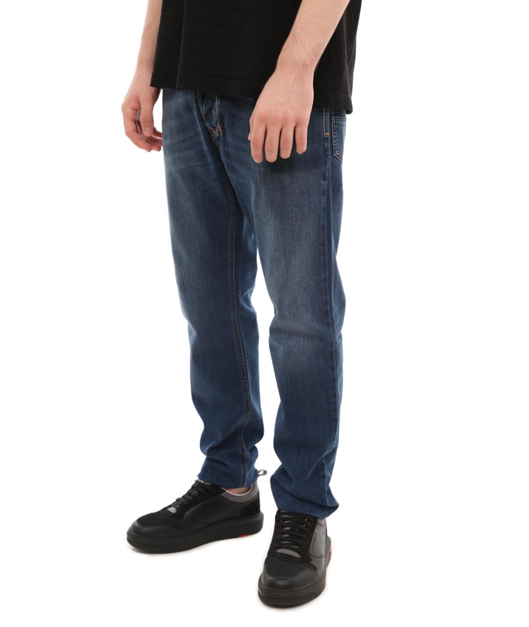 DIESEL Синие прямые джинсы, фото 4