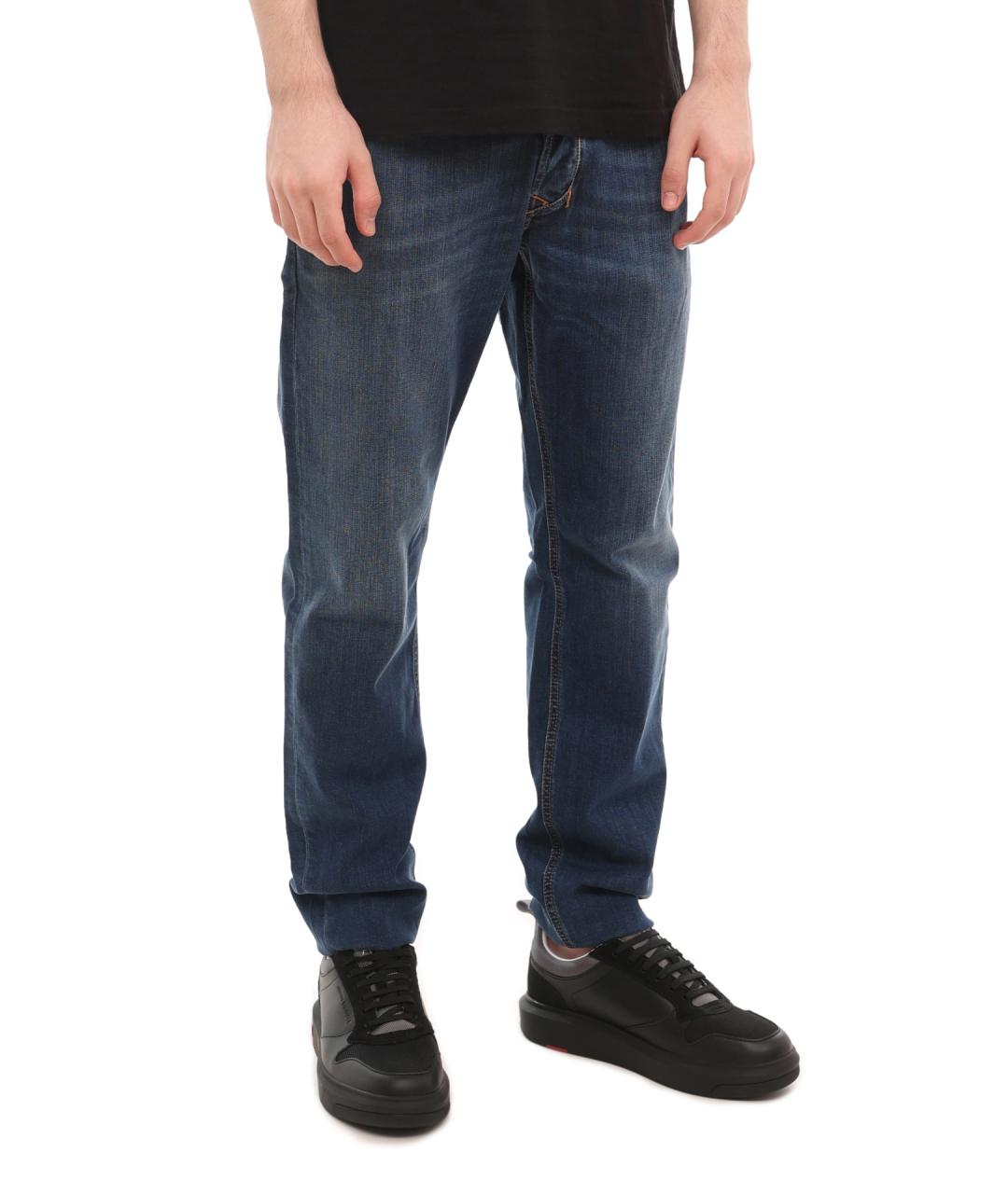 DIESEL Синие прямые джинсы, фото 3