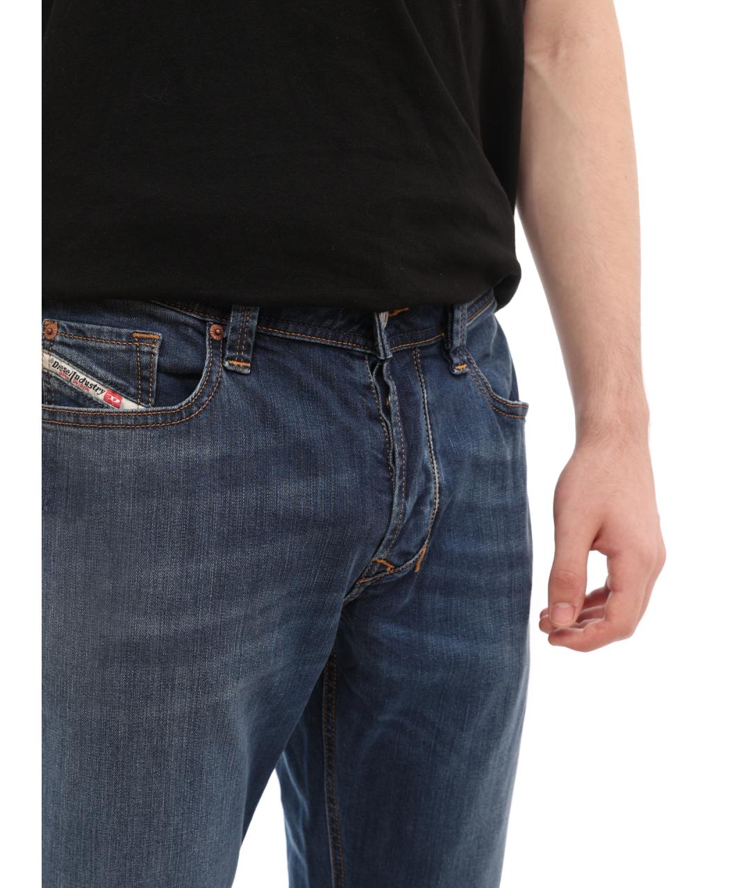 DIESEL Синие прямые джинсы, фото 6