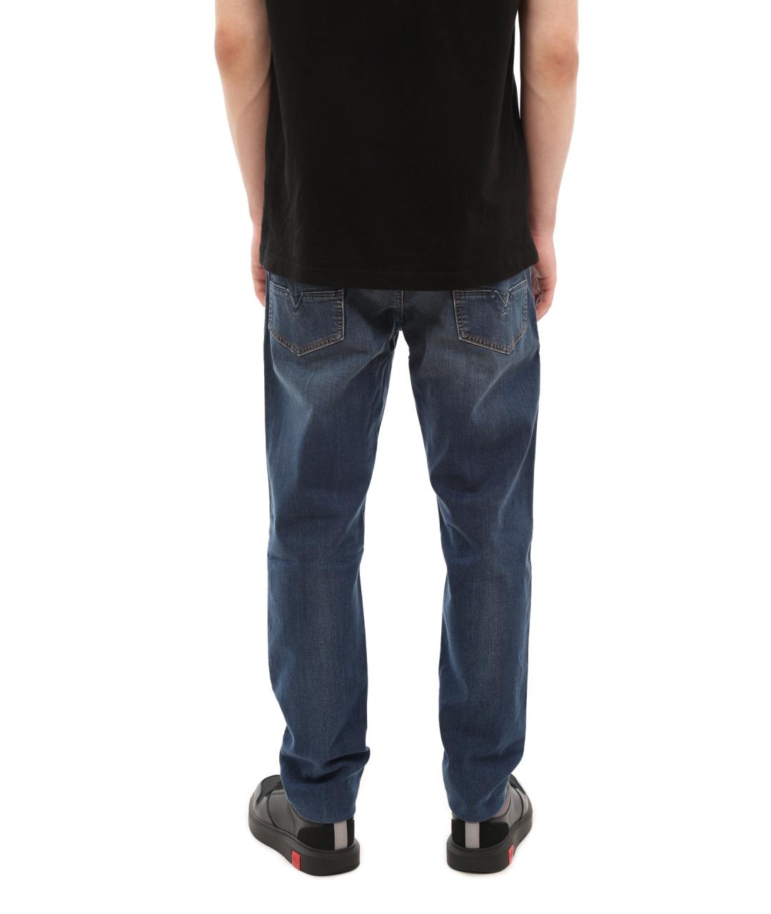 DIESEL Синие прямые джинсы, фото 5