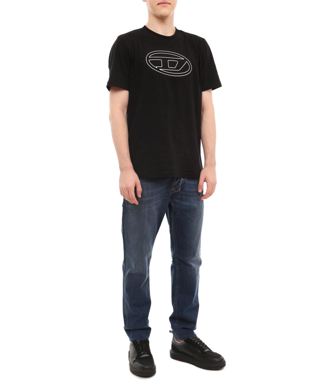 DIESEL Синие прямые джинсы, фото 2