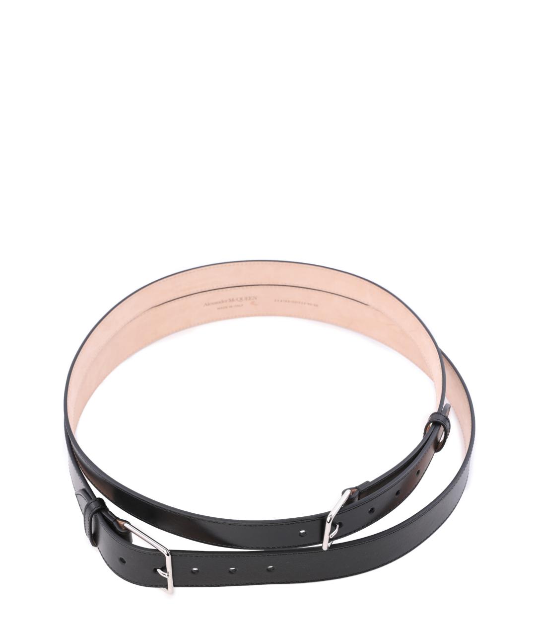 ALEXANDER MCQUEEN Черный ремень, фото 1
