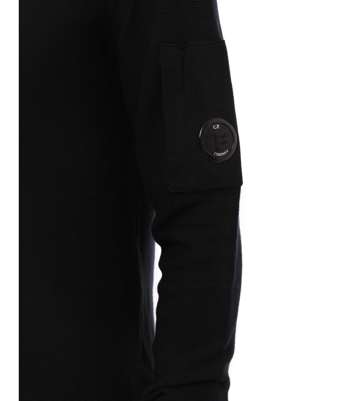 CP COMPANY Темно-синий хлопковый джемпер / свитер, фото 3