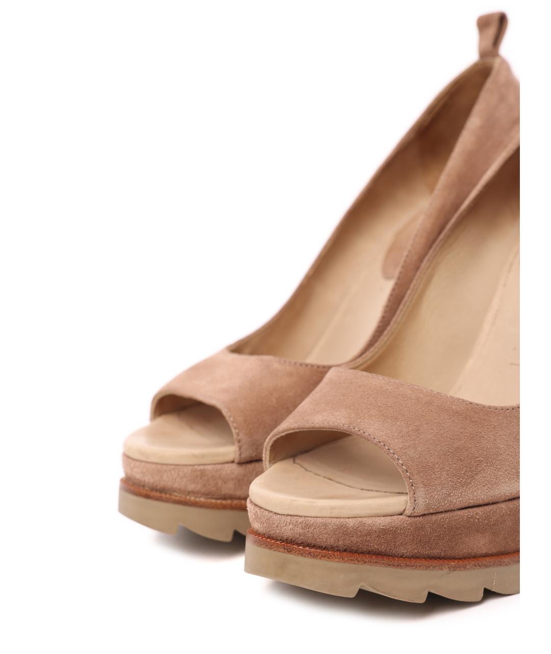 BRUNELLO CUCINELLI Замшевые босоножки, фото 3