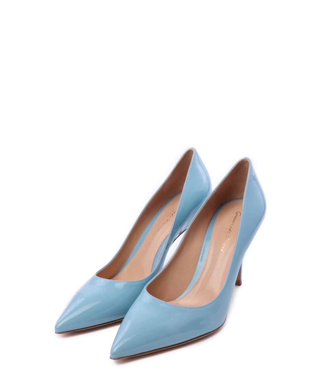 GIANVITO ROSSI Синие туфли, фото 2